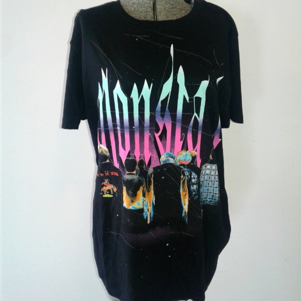 Rare Monsta X Hashtag T Shirt KPOP group STARSHIP